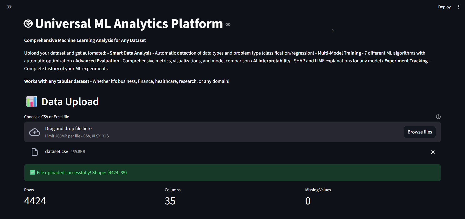 ML-Analytics