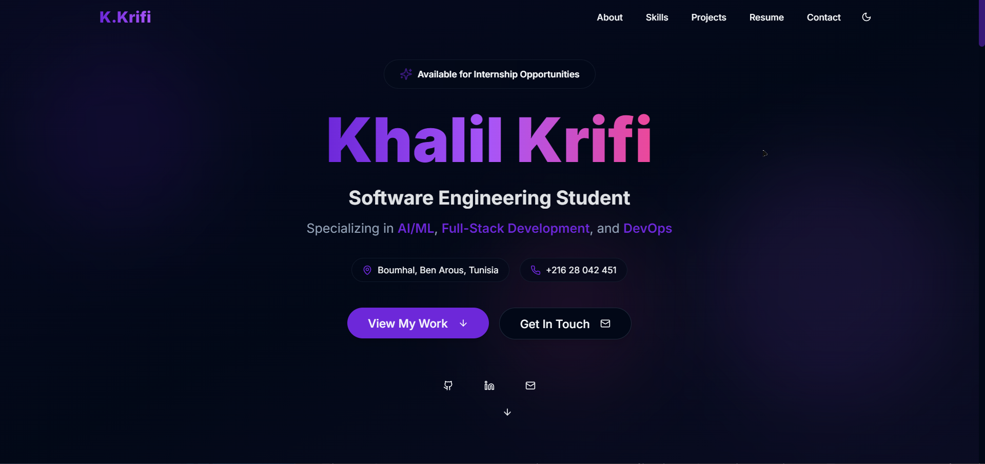 Portfolio Website